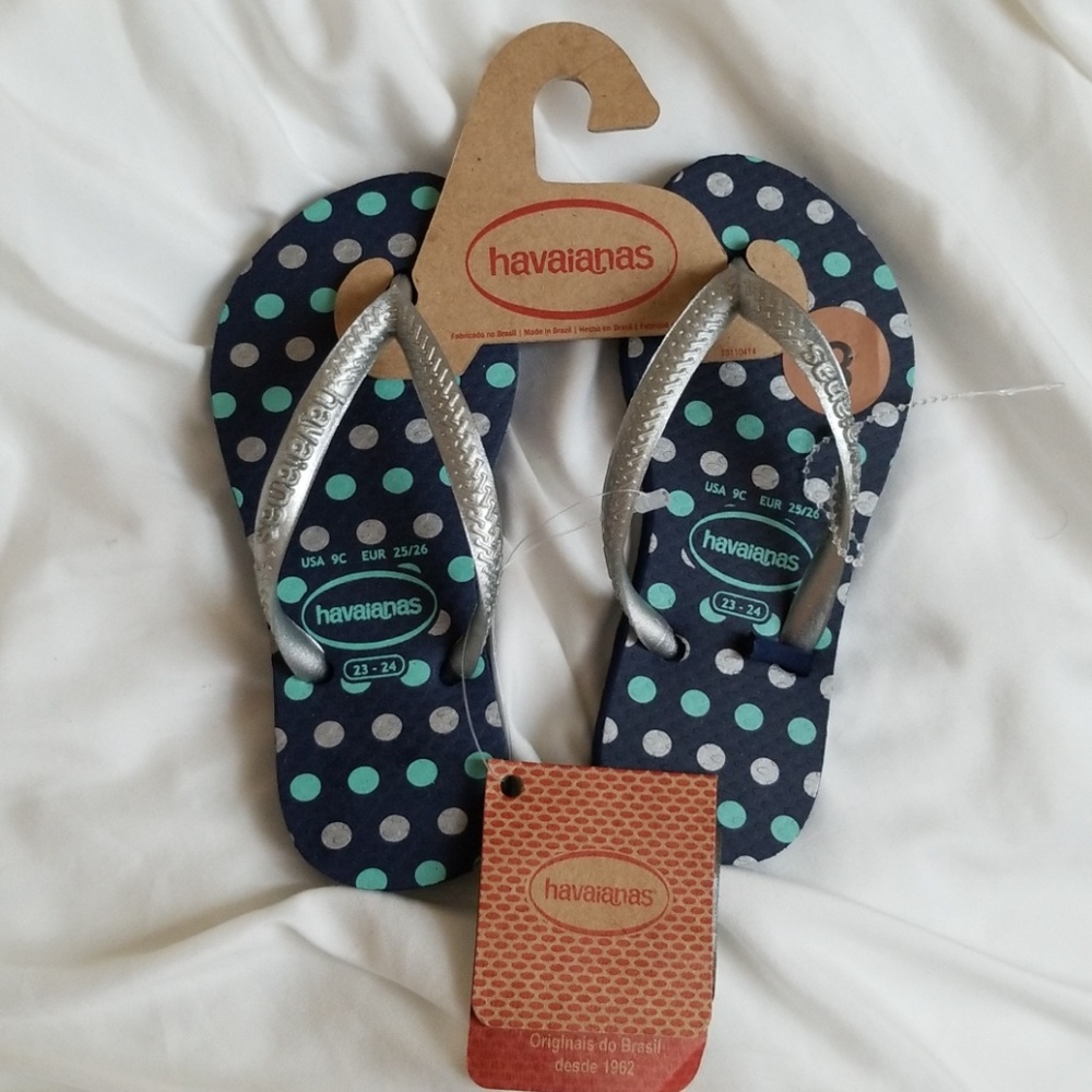 Havaianas sandals size 9C toddlers new